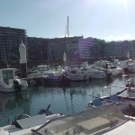 Hafenfront von Boulogne