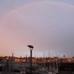 Regenbogen in Dieppe