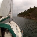 In den Schären vor Vestävik