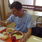 Mittagessen in der Kantina